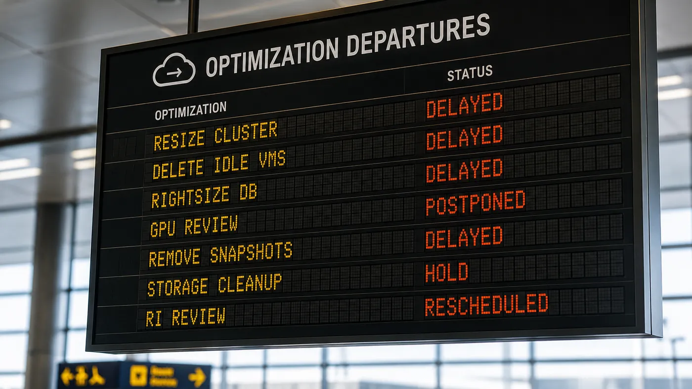 Departure billboard
