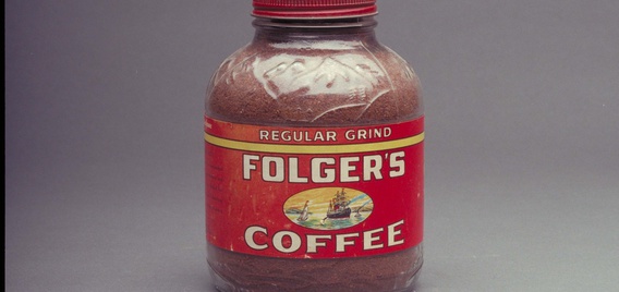 Historic Folgers coffee