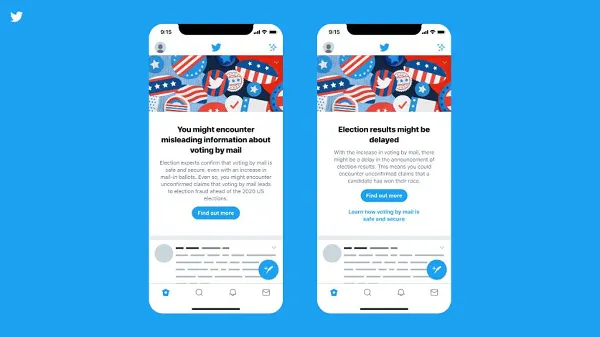 Twitter election prebunks