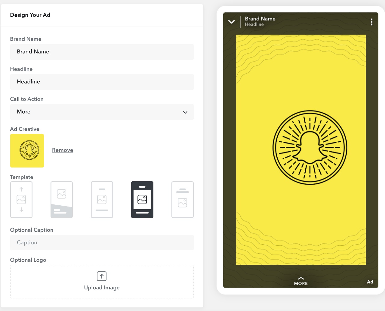 Snapchat Instant Create workflow