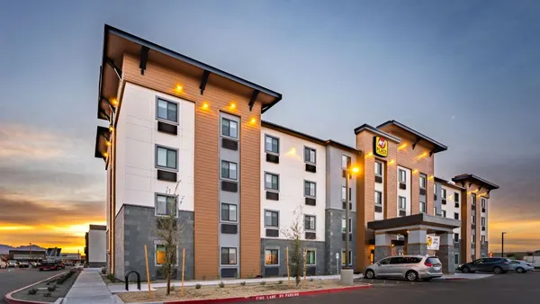 A rendering of a My Place hotel.