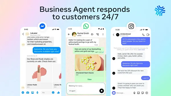 Meta offers new AI messaging options for businesses