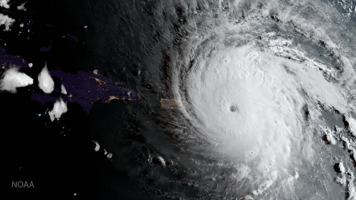 Hurricane Irma landfall hits Puerto Rico