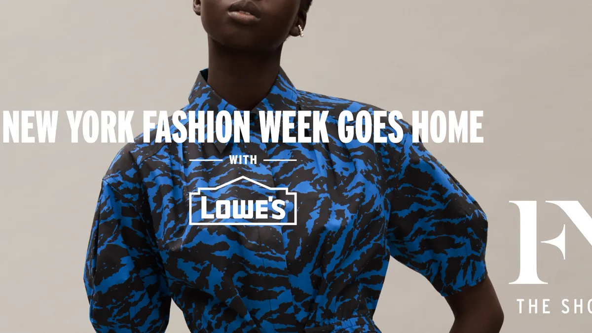 Lowe's partners with designers at New York Fashion Week in 2020