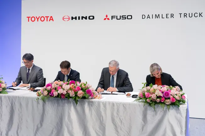 Toyota, Daimler ink deal to merge truck companies