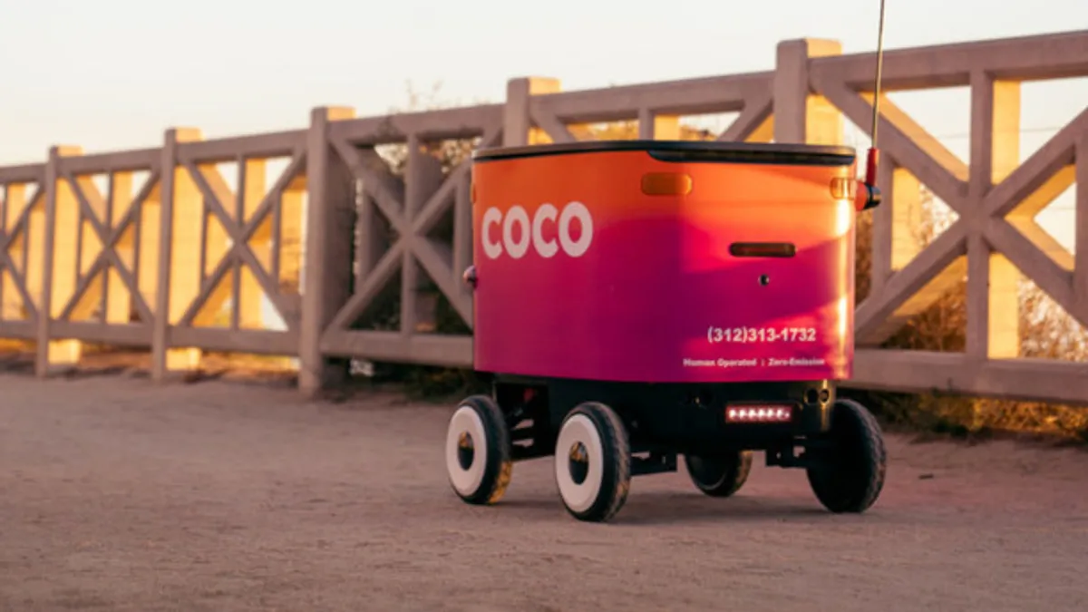 Coco 1 remote operated delivery vehicle