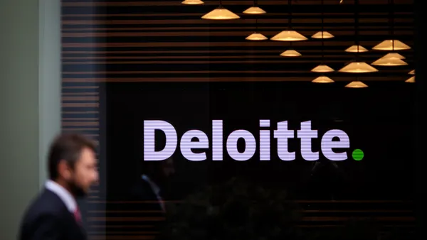 The Deloitte offices stand in 2 New Square on October 2, 2018 in London, England.
