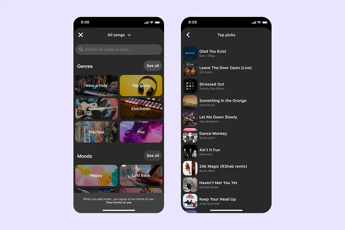 Pinterest music