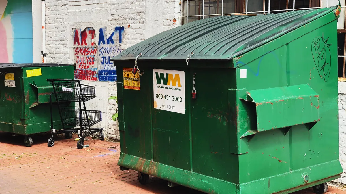 Waste Management bin