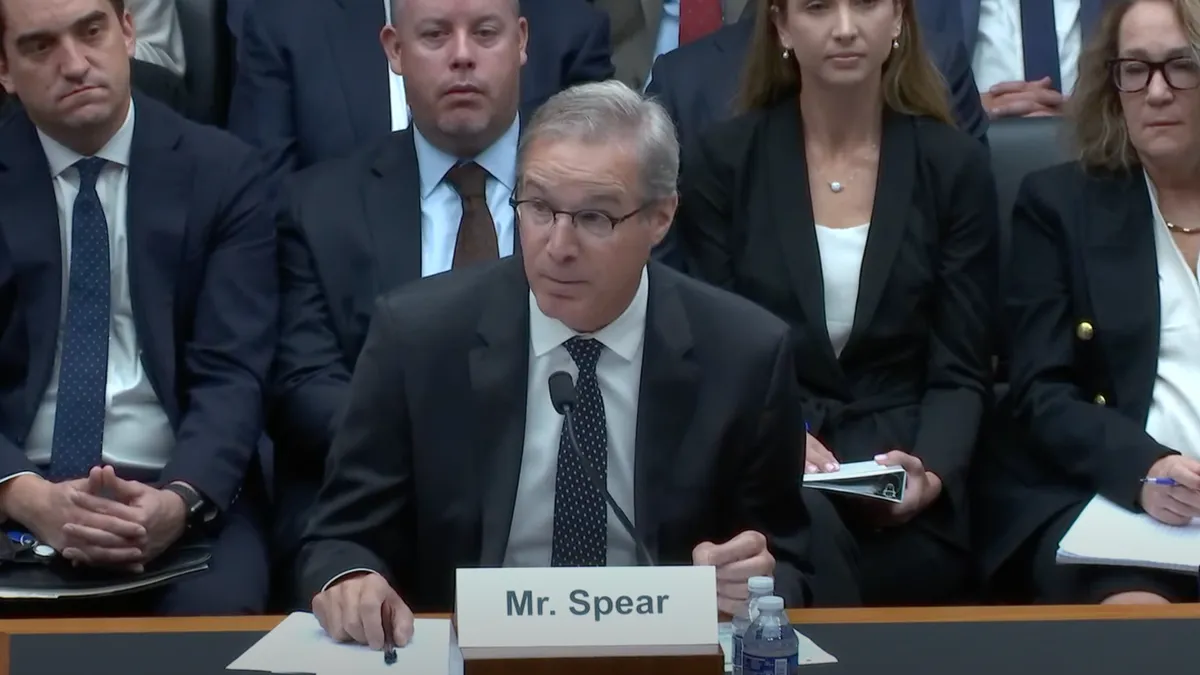 ATA President and CEO Chris Spear testifies before Congress on autonomous trucks.