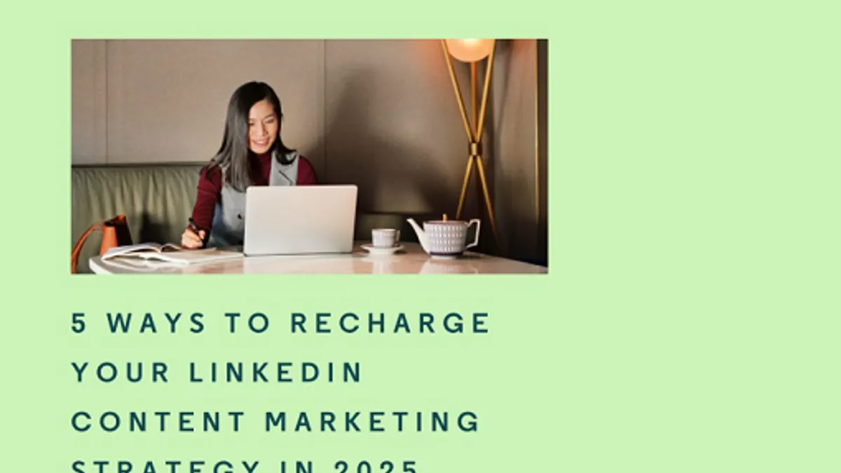 LinkedIn strategy infographic