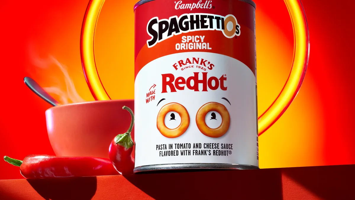 spaghettios franks red hot