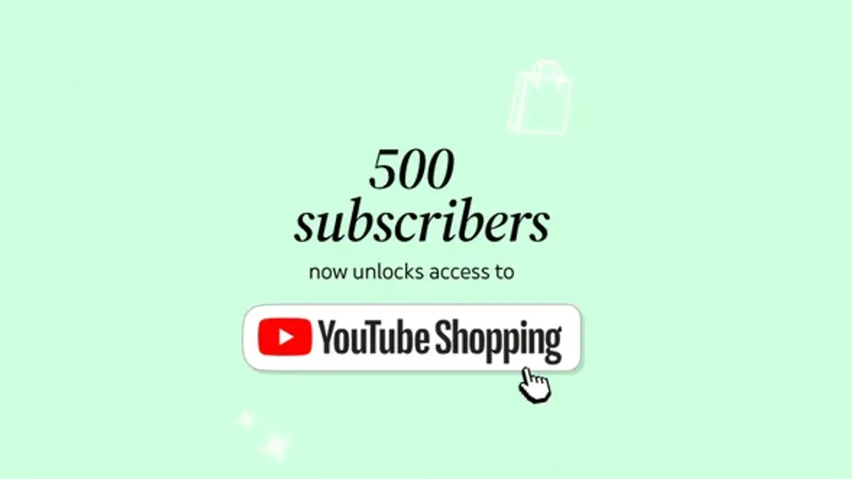 YouTube Shopping Affiliate Program