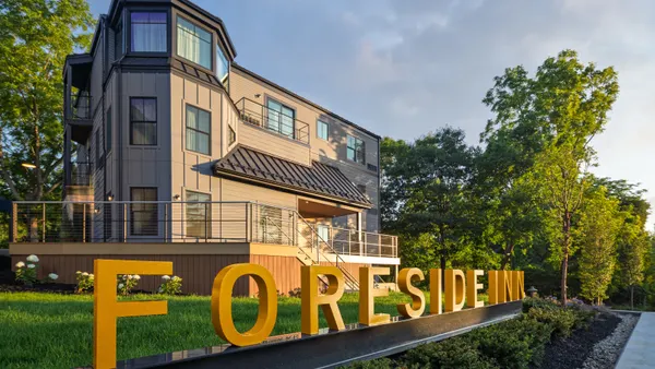 Exterior of the Foreside Inn hotel