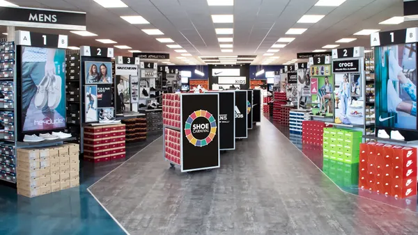 Shoe Carnival power aisle
