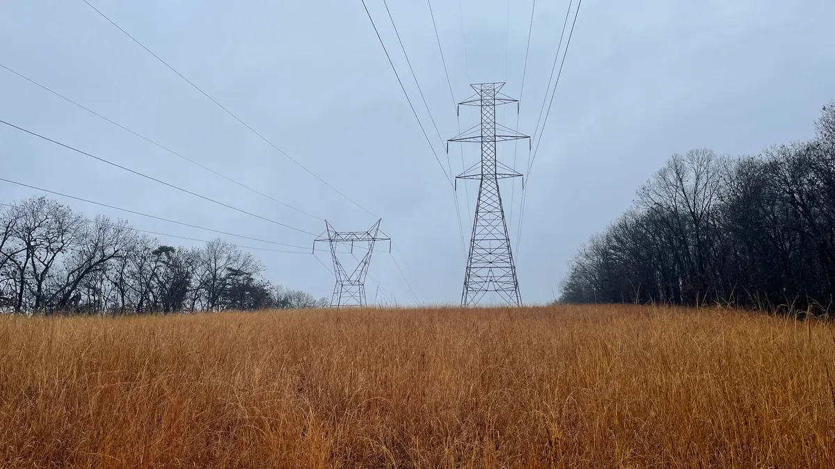 Utility Electrical Transmission Lines.