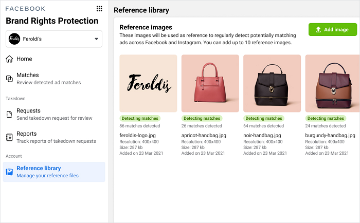 Facebook Brand Rights Protection