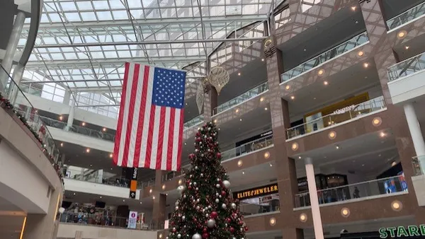 A Simon Mall during the holiday season in Arlington, Virginia.