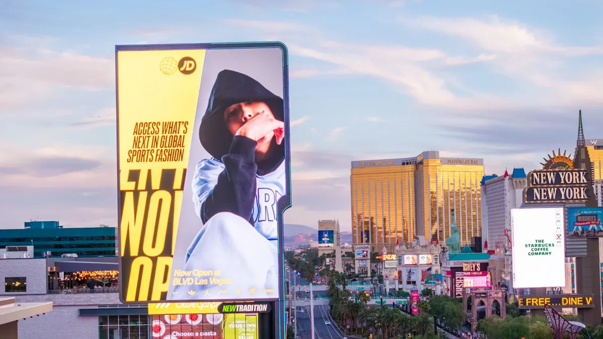 JD Sports' Las Vegas store on Las Vegas Boulevard