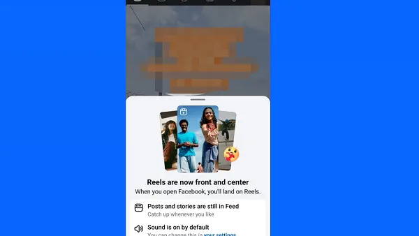Facebook open to Reels