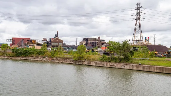 A view of the Cleveland-Cliffs facility at the Ford River Rouge Complex in Michigan.