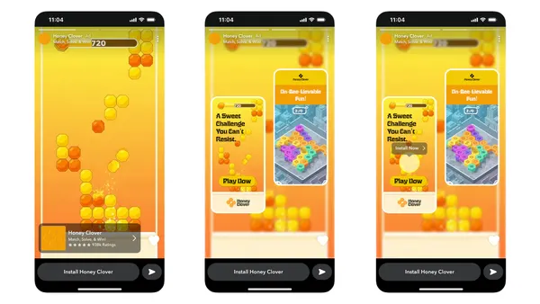 Snap app ad product