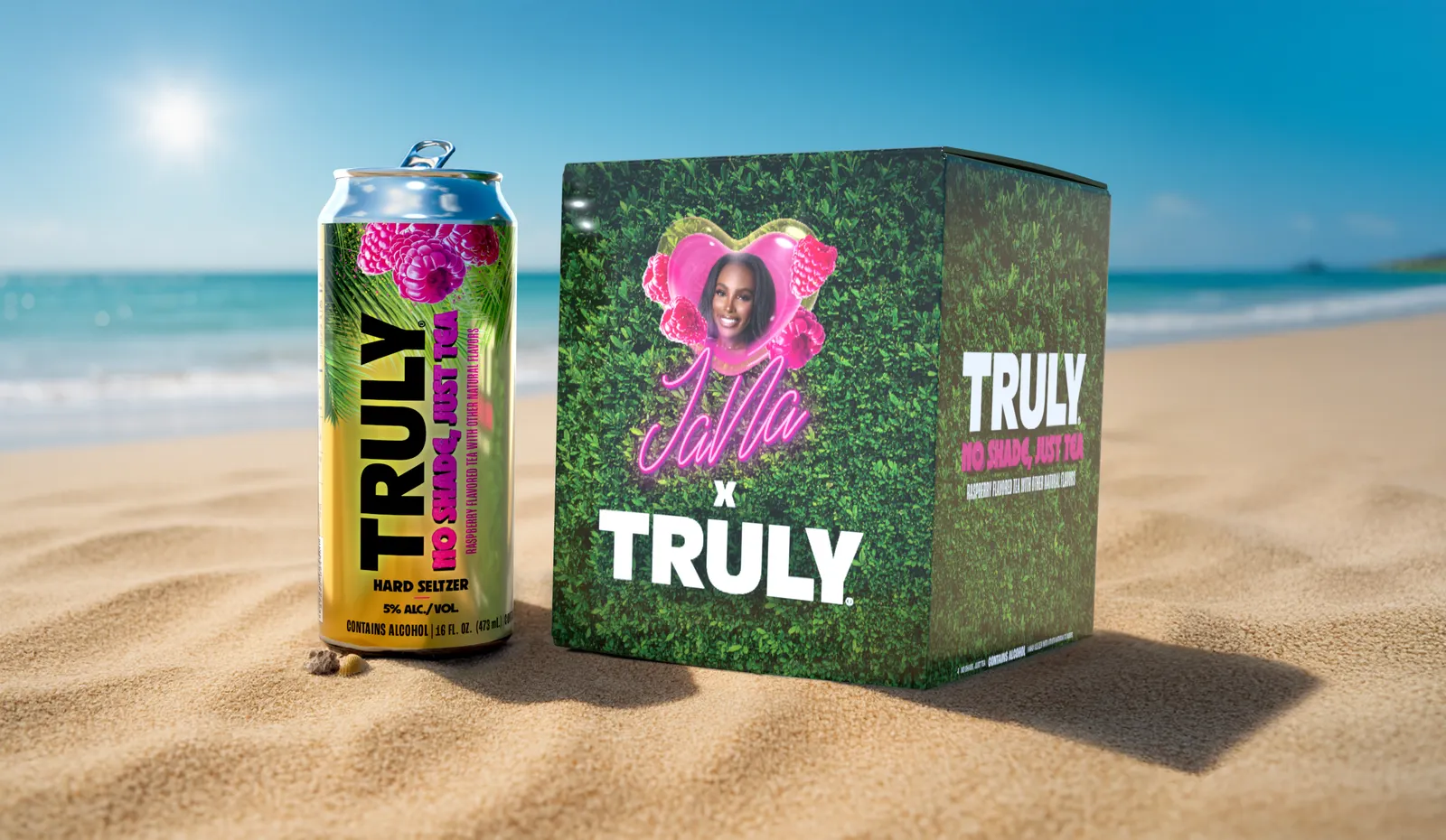 Truly Hard Seltzer&#x27;s collaboration with JaNa Craig