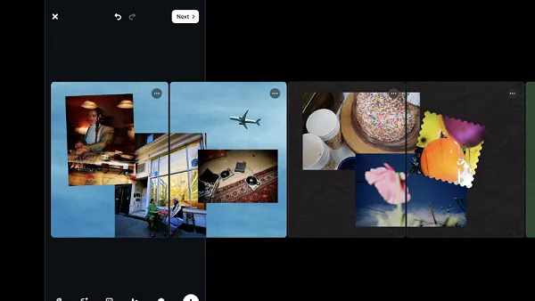 Instagram carousel editing