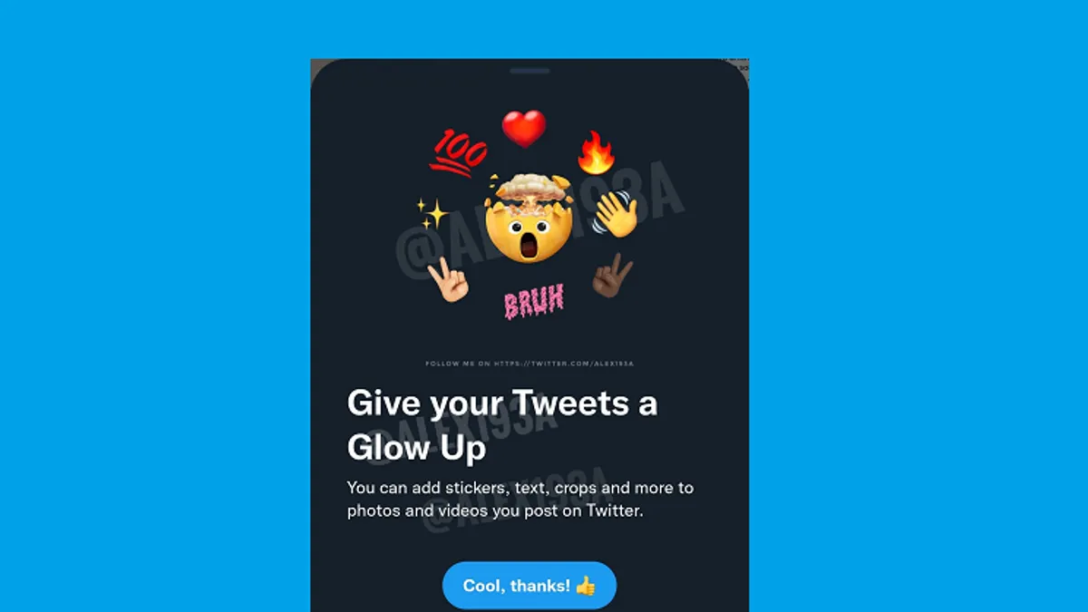 Twitter visual tools experiment
