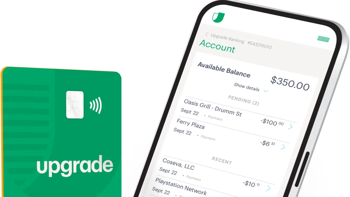 Upgrade mobile banking