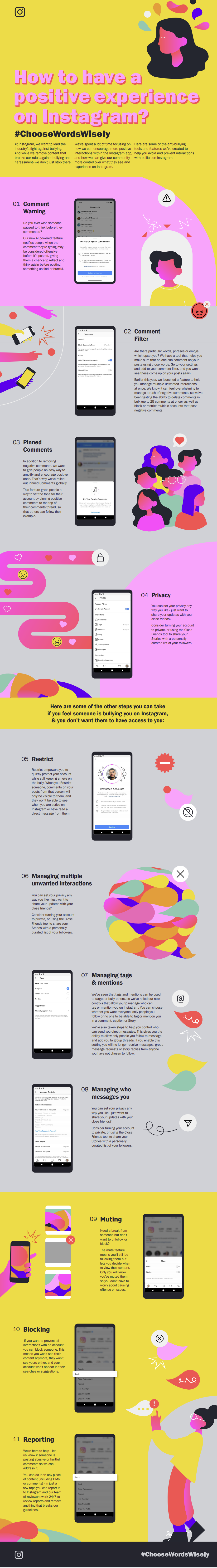 Instagram safety tools