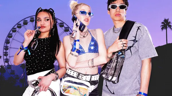 Svedka campaign imagery introducing it's Svedphone flip phone.