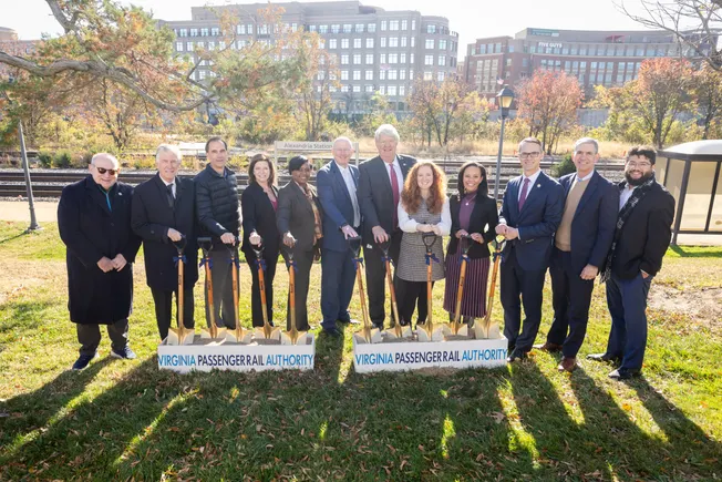 Virginia starts construction in Alexandria to improve passenger rail