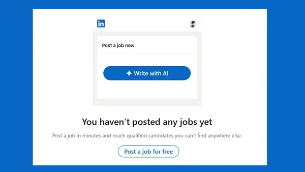 LinkedIn AI job ads