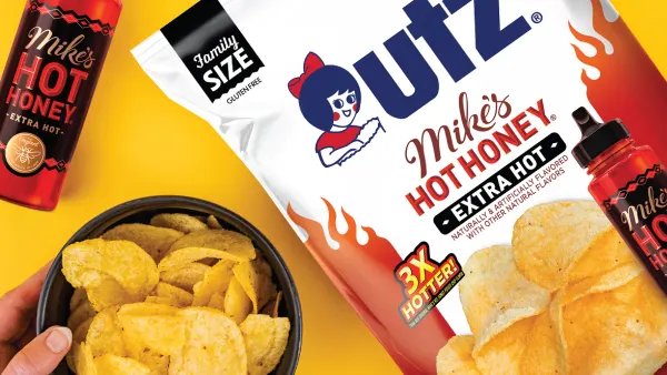 Utz Mike’s Hot Honey chip bag