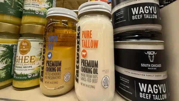 Beef tallow ingredient sold at a Washington, D.C.. area grocery store