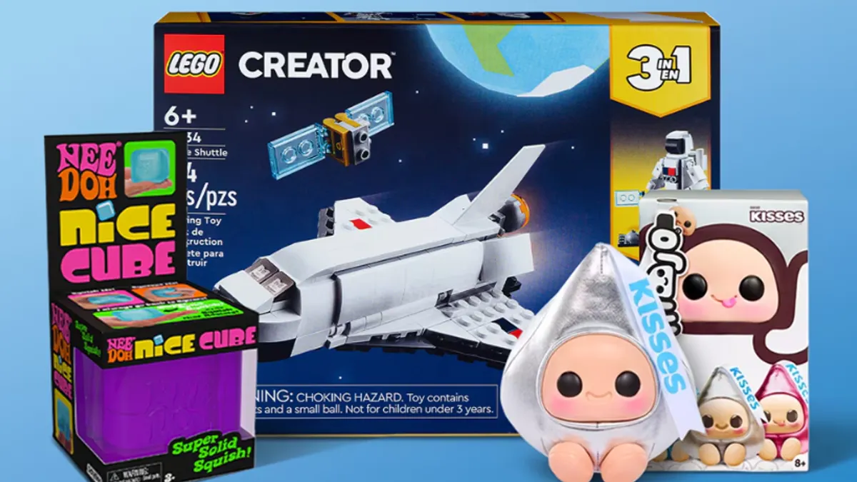 A collection of toys at CVS