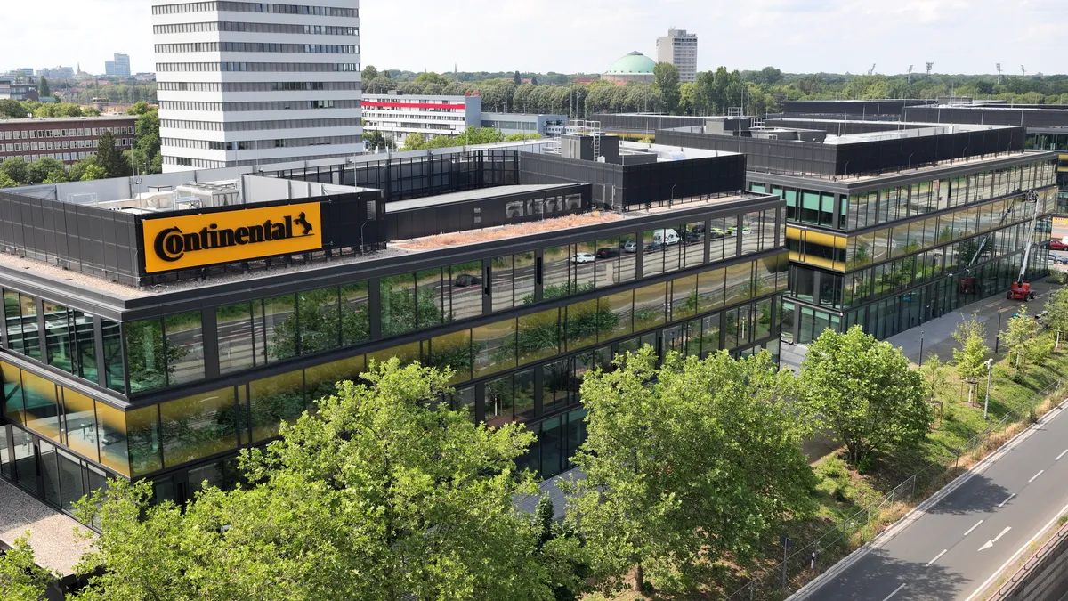 The headquarters of automotive supplier Continental.