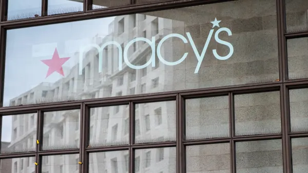 A Macy's storefront