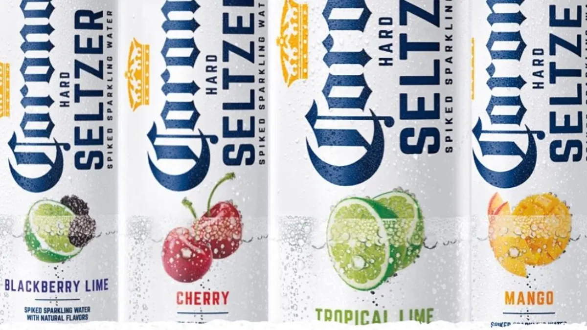 corona hard seltzer