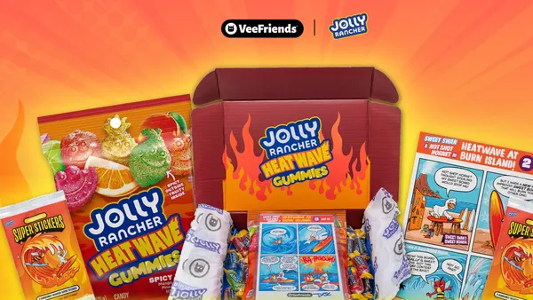 Hershey's new Jolly Rancher Heat Wave Gummies.