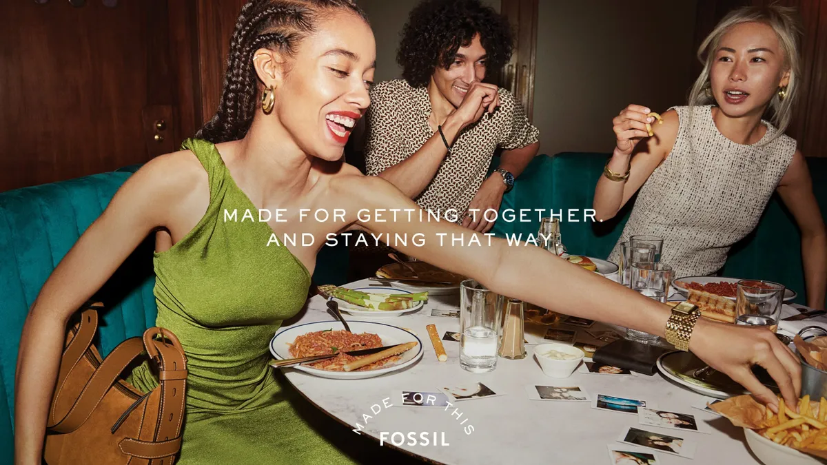 Fossil "Made For This" campaign from September 2023