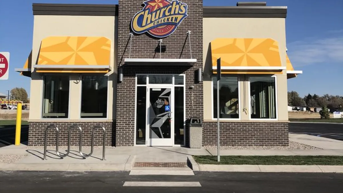 Church's Chicken restaurant exterior