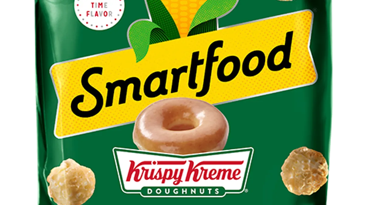 Smartfood. popcorn, pepsico