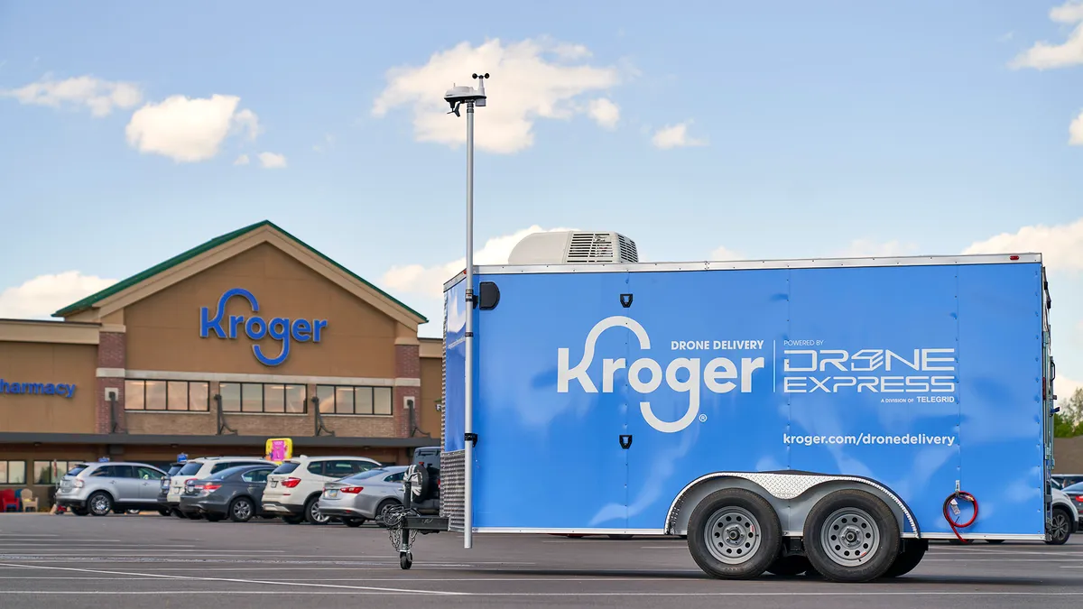 Kroger drone delivery