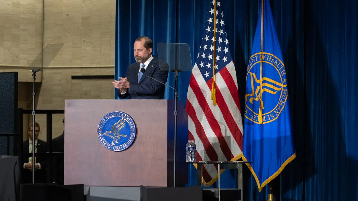 HHS Secretary Alex Azar, Medicaid