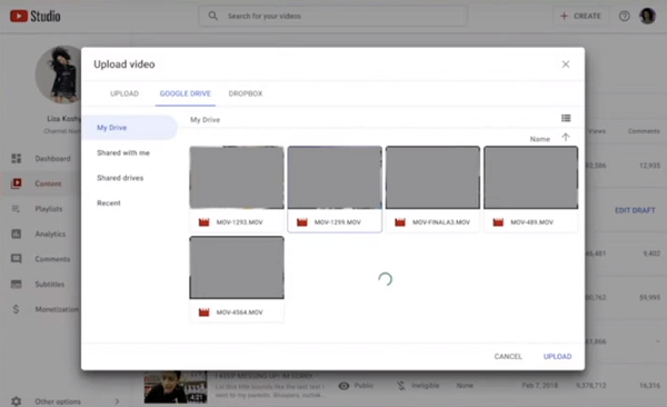 YouTube Studio update