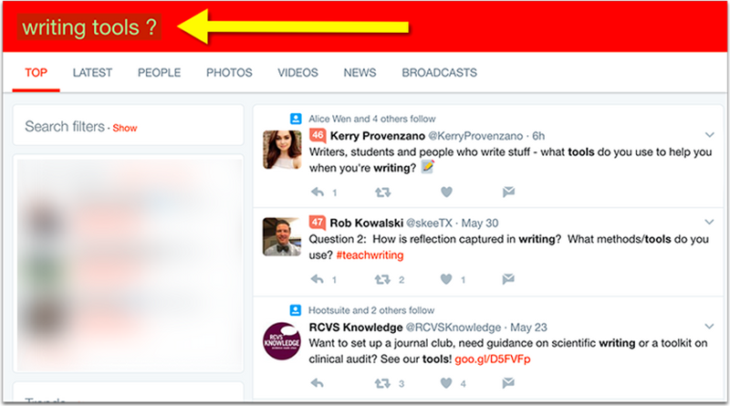 Twitter questions