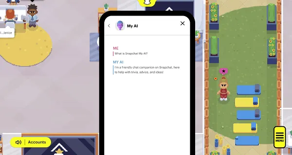 Snapchat agency game