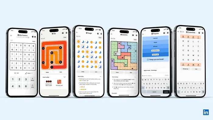 LinkedIn Mini Sudoku